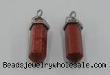 NGP5006 8*30mm sticks goldstone pendants wholesale