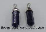 NGP5019 8*30mm sticks lapis lazuli gemstone pendants wholesale