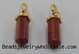 NGP5031 8*30mm sticks goldstone pendants wholesale