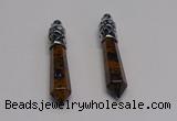 NGP5410 10*65mm sticks mahogany obsidian pendants wholesale