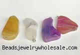 NGP5729 20*40mm - 30*45mm freeform agate pendants wholesale