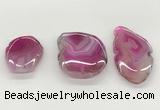 NGP5784 30*45mm - 40*60mm freeform agate slab pendants