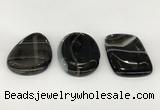 NGP5799 35*55mm freeform agate slab pendants wholesale