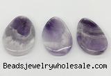 NGP5855 30*50mm - 40*60mm freeform dogtooth amethyst pendants