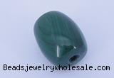 NGP707 16*19mm drum natural malachite gemstone pendant