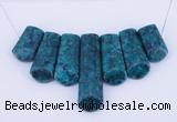 NGP71 Fashion chrysocolla gemstone pendants set jewelry wholesale