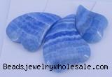 NGP74 Fashion blue lace agate gemstone pendants set jewelry wholesale