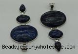 NGP8034 50*82mm - 52*86mm lapis lazuli pendant set jewelry