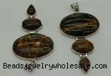 NGP8036 50*82mm - 52*86mm Africa stone pendant set jewelry