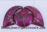 NGP85 Dyed imperial jasper gemstone pendants set jewelry wholesale