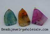 NGP8722 28*38mm - 40*45mm freeform agate pendants wholesale