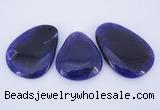 NGP879 5PCS 40-45mm*50-65mm freeform agate gemstone pendants