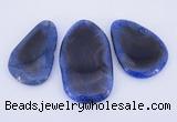 NGP881 5PCS 35-45mm*60-75mm freeform agate gemstone pendants