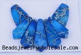 NGP91 Dyed imperial jasper gemstone pendants set jewelry wholesale