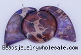 NGP93 Dyed imperial jasper gemstone pendants set jewelry wholesale