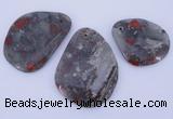 NGP953 5PCS 35-50mm*45-60mm freeform jasper gemstone pendants