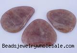 NGP956 5PCS 35-50mm*50-60mm freeform quartz gemstone pendants