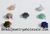 NGP9742 10mm star-shaped  mixed gemstone pendants wholesale