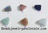 NGP9743 14*16mm mixed gemstone pendants wholesale