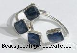 NGR1092 8mm square kyanite gemstone rings wholesale