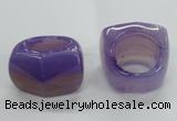 NGR41 20*30*35mm faceted freeform agate gemstone rings