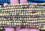 NSBS05 15 inches 4mm round Green Dragon Veins Jasper beads wholesale NSBS05 15 inches 4mm round Green Dragon Veins Jasper beads wholesale