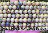 NSBS07 15 inches 8mm round Green Dragon Veins Jasper beads wholesale NSBS07 15 inches 8mm round Green Dragon Veins Jasper beads wholesale