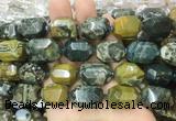OSBS03 15 inches 13*18mm - 15*20mm faceted nuggets ocean jasper beads OSBS03 15 inches 13*18mm - 15*20mm faceted nuggets ocean jasper beads