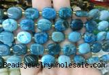 OVBS11 15 inches 8*12mm oval apatite gemstone beads wholesale