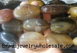 OVBS36 15 inches 30*45mm oval yellow agate gemstone beads wholesale OVBS36 15 inches 30*45mm oval yellow agate gemstone beads wholesale