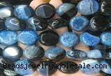 OVBS54 15 inches 15*20mm oval Agate gemstone beads wholesale OVBS54 15 inches 15*20mm oval Agate gemstone beads wholesale