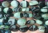 OVBS56 15 inches 15*20mm oval Agate gemstone beads wholesale OVBS56 15 inches 15*20mm oval Agate gemstone beads wholesale