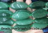 OVBS71 15 inches 20*40mm oval green aventurine gemstone beads wholesale OVBS71 15 inches 20*40mm oval green aventurine gemstone beads wholesale