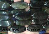 OVBS81 15 inches 20*40mm oval golden obsidian gemstone beads wholesale OVBS81 15 inches 20*40mm oval golden obsidian gemstone beads wholesale