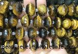 RBBS28 15 inches 13*18mm faceted rondelle yellow tiger eye gemstone beads RBBS28 15 inches 13*18mm faceted rondelle yellow tiger eye gemstone beads