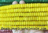 RBBS88 15 inches 4*10mm rondelle candy jade gemstone beads wholesale RBBS88 15 inches 4*10mm rondelle candy jade gemstone beads wholesale