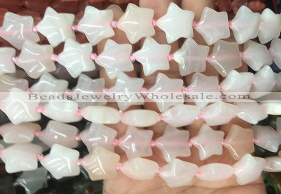 RGBS01 15 inches 16mm star pink aventurine gemstone beads wholesale