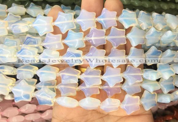 RGBS16 15 inches 16mm star opalite gemstone beads wholesale