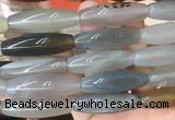 RIBS81 15 inches 13*40mm rice agate gemstone beads wholesale RIBS81 15 inches 13*40mm rice agate gemstone beads wholesale