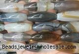 RIBS82 15 inches 13*40mm rice agate gemstone beads wholesale RIBS82 15 inches 13*40mm rice agate gemstone beads wholesale