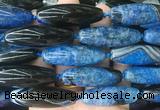 RIBS87 15 inches 13*40mm rice agate gemstone beads wholesale RIBS87 15 inches 13*40mm rice agate gemstone beads wholesale