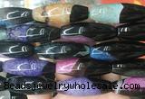 RIBS91 15 inches 13*40mm rice agate gemstone beads wholesale RIBS91 15 inches 13*40mm rice agate gemstone beads wholesale
