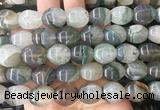 RIBS98 15 inches 12*16mm faceted rice agate gemstone beads wholesale RIBS98 15 inches 12*16mm faceted rice agate gemstone beads wholesale