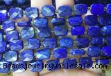 RTBS18 15 inches 8*10mm faceted rectangle Lapis lazuli beads wholesale RTBS18 15 inches 8*10mm faceted rectangle Lapis lazuli beads wholesale