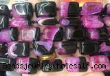 RTBS31 15 inches 15*20mm rectangle Agate gemstone beads wholesale RTBS31 15 inches 15*20mm rectangle Agate gemstone beads wholesale