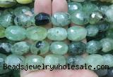 RUBS06 15 inches 12*16mm - 13*18mm faceted nuggets prehnite beads RUBS06 15 inches 12*16mm - 13*18mm faceted nuggets prehnite beads