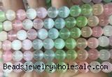 SEBS148 15 inches 8mm round colorful selenite gemstone beads wholesale SEBS148 15 inches 8mm round colorful selenite gemstone beads wholesale