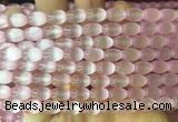 SEBS63 15 inches 6*9mm rice selenite gemstone beads wholesale SEBS63 15 inches 6*9mm rice selenite gemstone beads wholesale