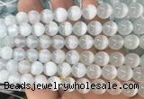 SEBS83 15 inches 8mm round selenite gemstone beads wholesale SEBS83 15 inches 8mm round selenite gemstone beads wholesale