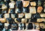 SRBS21 15 inches 18*18mm square Agate gemstone beads wholesale SRBS21 15 inches 18*18mm square Agate gemstone beads wholesale